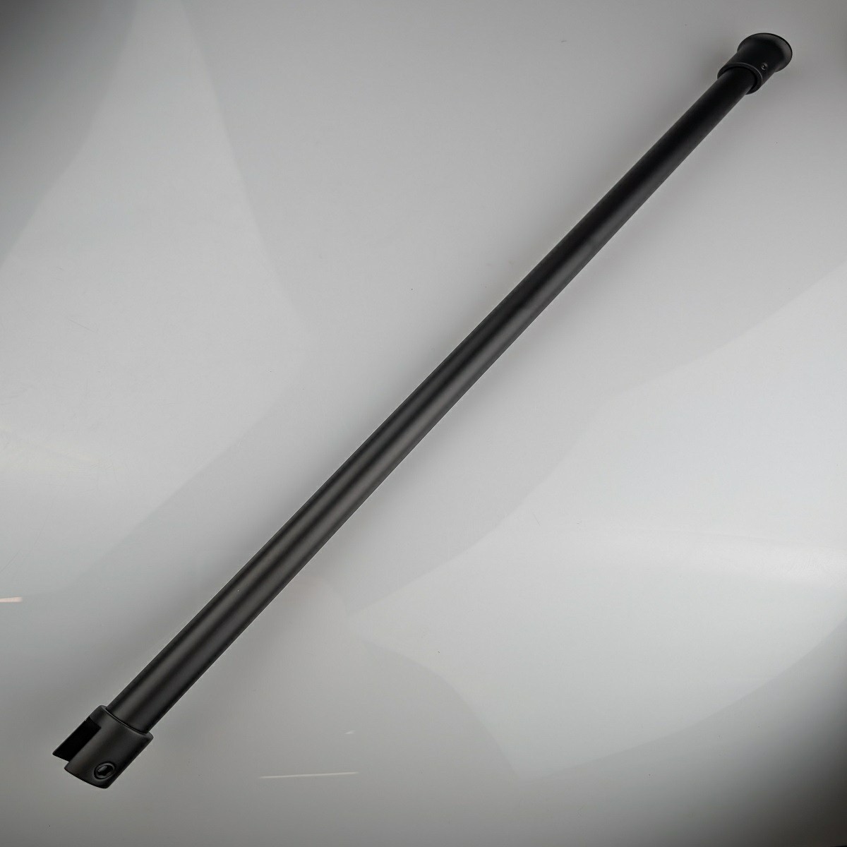 Celing to Glass Brace bar Matt Black